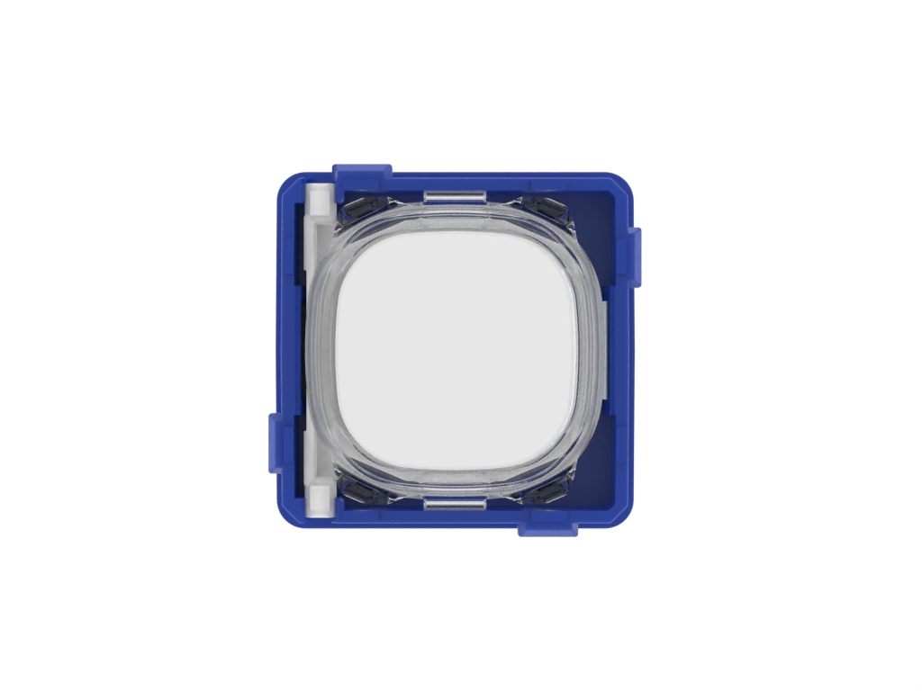 DALI-2 Modular Switch Range - Slave Push Switch CLASSIC Style with white LED backlights (SINGLE) - Image 5