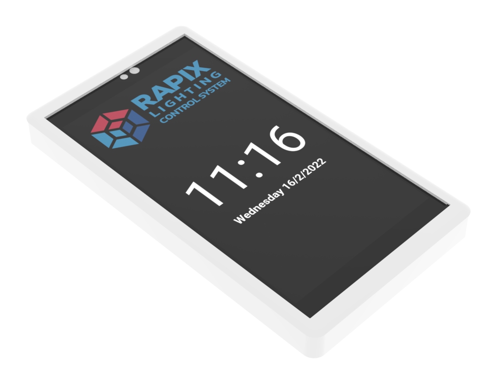 RAPIX LCD 5 inch Touch Panel (White) - Capacitive Touch, Multiple Pages, Proximity Sensor - Image 8