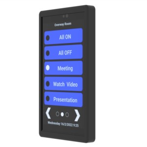 RAPIX LCD 5 inch Touch Panel (Black) - Capacitive Touch, Multiple Pages, Proximity Sensor - includes E-HUB