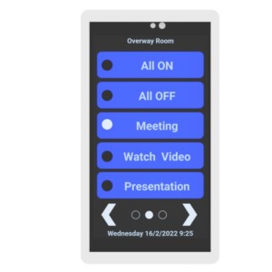 RAPIX LCD 5 inch Touch Panel (White) - Capacitive Touch, Multiple Pages, Proximity Sensor