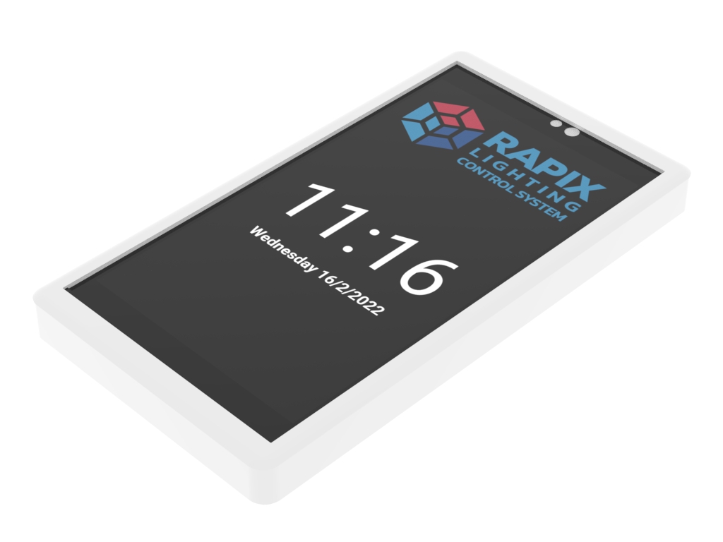 RAPIX LCD 5 inch Touch Panel (White) - Capacitive Touch, Multiple Pages, Proximity Sensor - Image 9