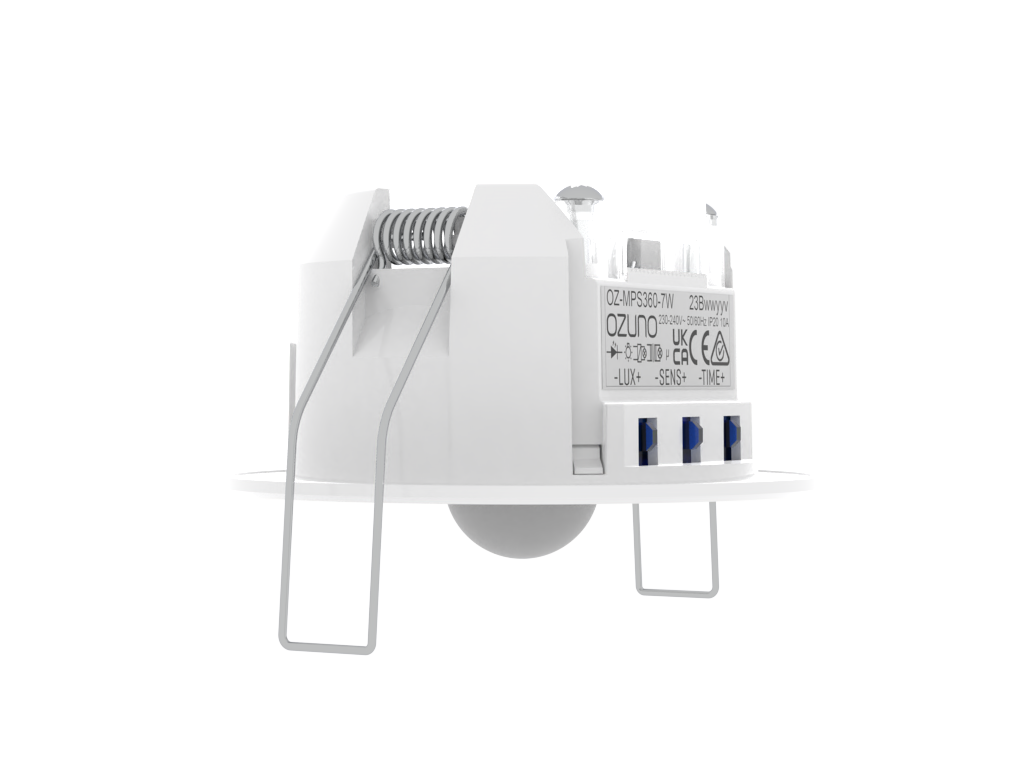 Recessed Indoor Mains Vacancy Sensor - 240v - 10Amp